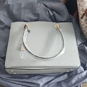 Elegant Gray Women's Handbag